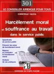 Harclement moral et souffrance au travail dans la fonction publique