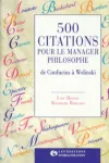 500 citations pour le manager philosophe